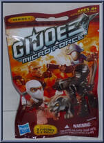 Snake Master from G.I. Joe - Micro Force - Basic Series manufactured by Hasbro [Front]