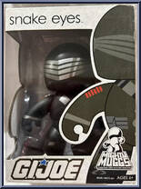 Snake Eyes from G.I. Joe - Mighty Muggs - Wave 1 manufactured by Hasbro [Front]