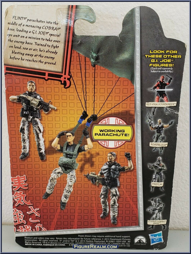 Ultimate Flint - G.I. Joe - Retaliation - Basic Series - Hasbro Action ...