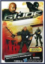 Roadblock (Battle-Kata) (Battle Vest) from G.I. Joe - Retaliation - Basic Series manufactured by Hasbro [Front]