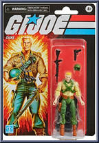 Duke from G.I. Joe - Retro - Basic Series manufactured by Hasbro [Front]