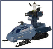 Ice Dagger (with Frostbite) from G.I. Joe - Rise of Cobra - Vehicles - Bravo manufactured by Hasbro [Loose]