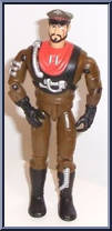 Enemy Battle Bunker (with Cyborg Blitz) from G.I. Joe - Sgt. Savage - Playsets manufactured by Hasbro [Loose]