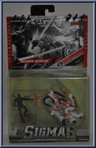 Secret Ninja Files (Storm Shadow / Snake Eyes) from G.I. Joe - Sigma Six - Mission Manual manufactured by Hasbro [Front]