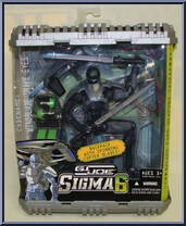 Snake Eyes (Wind Blade) from G.I. Joe - Sigma Six - Basic Series manufactured by Hasbro [Front]