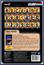 Cobra Trooper (Female) from G.I. Joe - ReAction Figures manufactured by Super7 [Back]