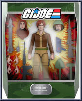 Cover Girl (Cartoon) from G.I. Joe - Ultimates manufactured by Super7 [Front]