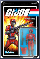 Crimson Guard from G.I. Joe - ReAction Figures manufactured by Super7 [Front]