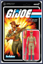 G.I. Joe Soldier from G.I. Joe - ReAction Figures manufactured by Super7 [Front]