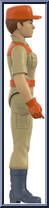 G.I. Joe Soldier from G.I. Joe - ReAction Figures manufactured by Super7 [Loose]