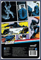 Snake Eyes (Comic v2) from G.I. Joe - ReAction Figures manufactured by Super7 [Back]
