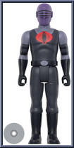 Snake Eyes (Covert Snakeling) from G.I. Joe - ReAction Figures manufactured by Super7 [Loose]