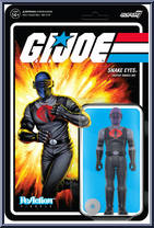Snake Eyes (Covert Snakeling) from G.I. Joe - ReAction Figures manufactured by Super7 [Front]