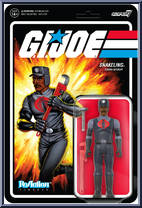 Snakeling from G.I. Joe - ReAction Figures manufactured by Super7 [Front]
