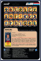 Snakeling from G.I. Joe - ReAction Figures manufactured by Super7 [Back]