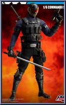 Commando Snake Eyes from G.I. Joe - Basic Series manufactured by Threezero [Loose]
