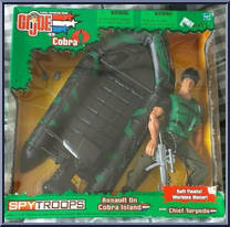 Assault on Cobra Island (with Chief Torpedo) from G.I. Joe vs. Cobra - Spy Troops - 12" Scale manufactured by Hasbro [Front]