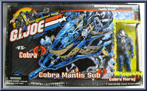 Cobra Mantis Sub (with Cobra Moray) from G.I. Joe vs. Cobra - Vehicles manufactured by Hasbro [Front]