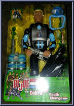 Depth Charge from G.I. Joe vs. Cobra - Spy Troops - 12" Scale manufactured by Hasbro [Front]