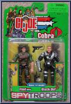 Flint vs. Black Out Action Figure