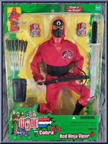 Red Ninja Viper Action Figure