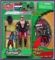 Zartan from G.I. Joe vs. Cobra - Mission Discs manufactured by Hasbro [Front]