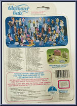 Shara in Baby Blue from Glamour Gals - Basic Series manufactured by Kenner [Back]