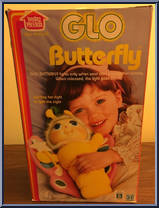 Glo Butterfly from Glo Worm - Plush manufactured by Hasbro [Back]