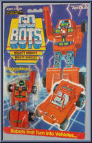Buggyman (Orange) from Go-Bots - 1984 Series manufactured by Tonka [Front]
