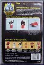 Fitor from Go-Bots - 1983 Series manufactured by Tonka [Back]