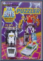 Jig Saw from Go-Bots - Puzzler Go-Bots manufactured by Tonka [Front]