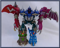 Fangs from Go-Bots - Monsterous manufactured by Tonka [Monsterous]
