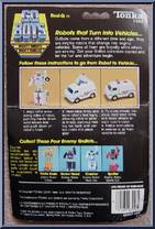Rest-Q from Go-Bots - 1984 Series manufactured by Tonka [Back]
