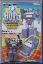 Scratch from Go-Bots - 1984 Series manufactured by Tonka [Front]