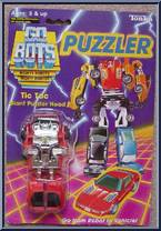 Tic Tac from Go-Bots - Puzzler Go-Bots manufactured by Tonka [Front]