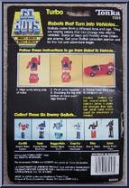 Turbo from Go-Bots - 1983 Series manufactured by Tonka [Back]
