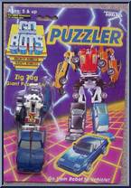 Zig Zag from Go-Bots - Puzzler Go-Bots manufactured by Tonka [Front]