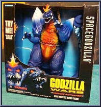 Spacegodzilla from Godzilla - Godzilla Wars - 10" Motion Activated Figures manufactured by Trendmasters [Front]