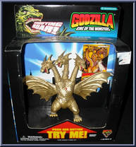 Ghidorah from Godzilla - King of the Monsters - Boxed Roaring Figures manufactured by Trendmasters [Front]