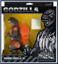 Burning Godzilla '95 from Godzilla - Super Kaiju manufactured by Super7 [Front]