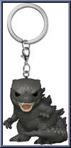 Godzilla from Godzilla vs Kong - Pop! Keychains manufactured by Funko [Loose]