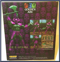 Death Bringer from Golden Axe - Basic Series manufactured by Storm Collectibles [Back]