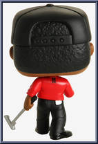 Tiger Woods (Red Shirt) from Golf - Pop! Vinyl Figures manufactured by Funko [Loose]