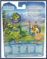 Arlo, Libby & Buck from Good Dinosaur - Basic Series manufactured by Tomy [Back]