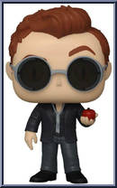 Crowley (with Apple) from Good Omens - Pop! Vinyl Figures manufactured by Funko [Loose]