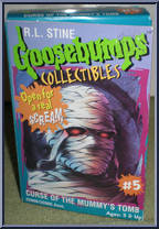 Curse of the Mummy's Tomb from Goosebumps - Collectibles manufactured by Hasbro [Front]