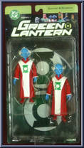 Ganthet and Guardian from Green Lantern - Series 1 manufactured by DC Direct [Front]
