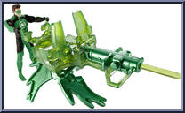 Blade Attack / Hal Jordan from Green Lantern - Movie - Battle Shifters manufactured by Mattel [Loose]