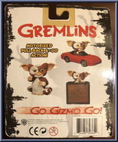 Gizmo in Box from Gremlins - Pull Backs manufactured by Neca [Back]