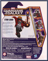 Star-Lord from Guardians of the Galaxy - Animated - Basic Series manufactured by Hasbro [Back]